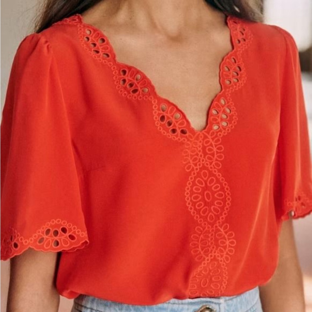 Sezane Francia Blouse